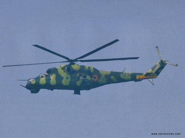 Burundi Mil Mi-24V Hind-E 