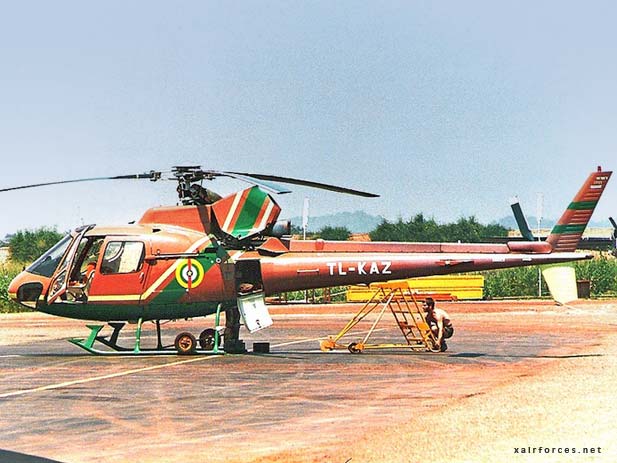 Central African AS-350B Ecureuil