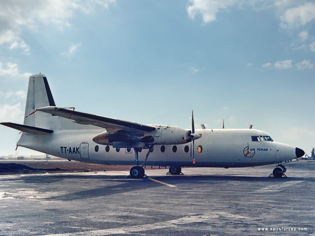 Chadian Fokker F-27-600  