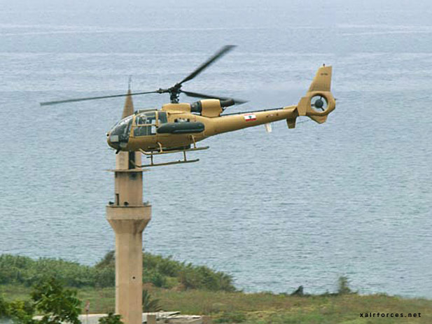 Lebanese SA-342K Gazelle 