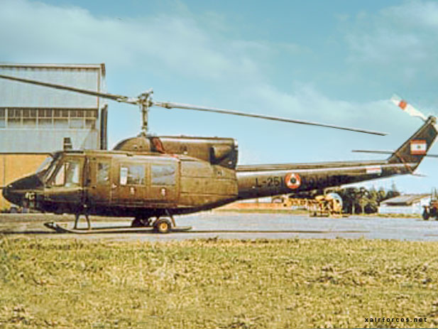 Lebanese AB-212, UH-1N Huey  