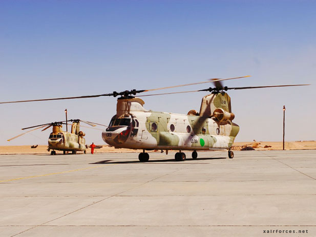 Libyan Army Aviation Boeing CH-47D Chinook