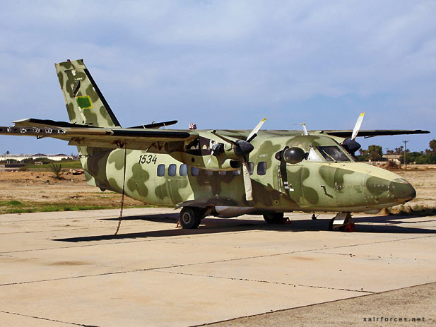 Libyan Let L-410UVP-E Turbolet