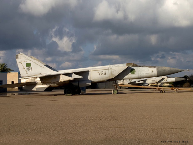 Libyan Mikoyan-Gurevich MiG-25PD Foxbat