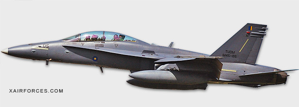 TUDM F/A-18D Hornet