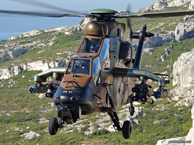 Eurocopter's state-of-the-art Tiger attack helicopter takes to the skies in Malaysia at the LIMA 2011 exhibition