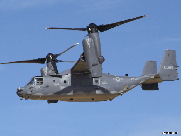 Osprey Trainers To Be Delivered To 3 US Air Force Sites