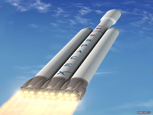SpaceX to launch huge new rocket