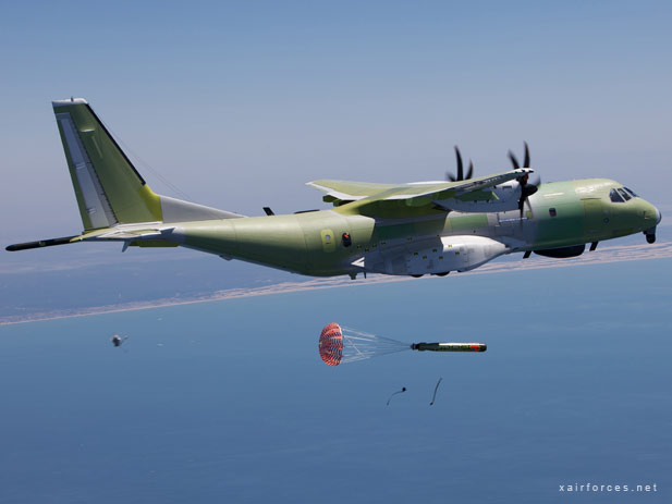 First torpedo launched from C-295MPA