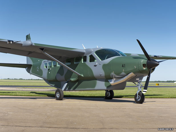 Cessna Delivers 32nd Cessna-208B Caravan to Brazil's Air Force