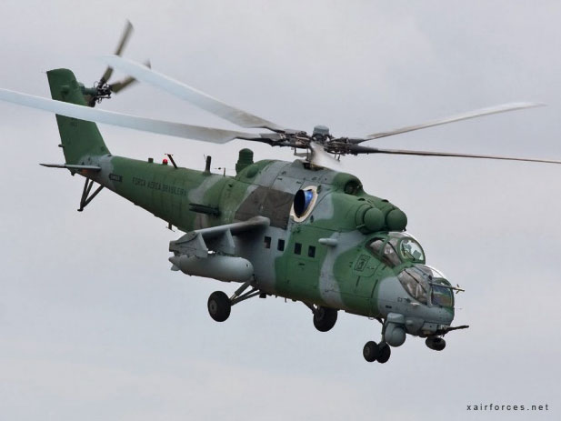 Brazil Incorporates Three Russian Attack Helicopters Into Its Force 