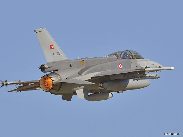 Turkey Changes Radar on Jets to Shoot Down Israeli Aircraft