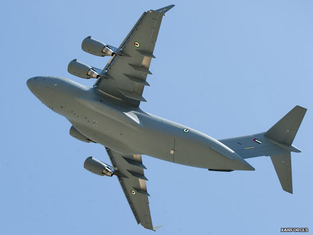 UAE Air Force Receives First P&W-Powered C-17 Aircraft