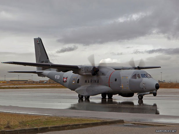 Airbus Military has delivered the first of four CN235MPA to Mexico