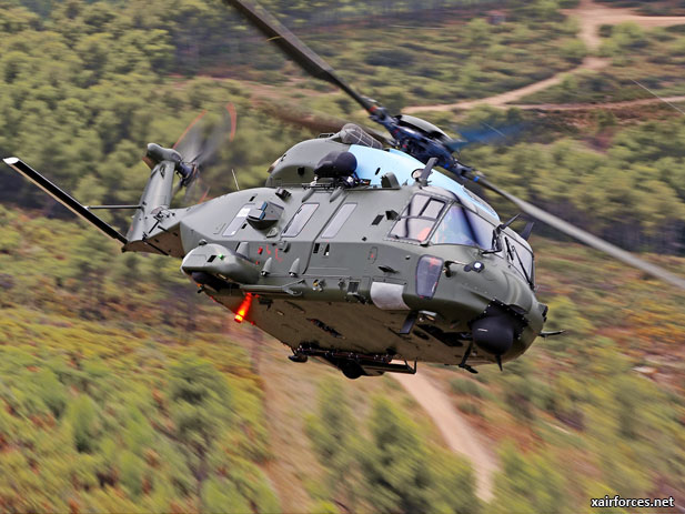 First Flight of the Belgian NH90 Tactical Transport Helicopter