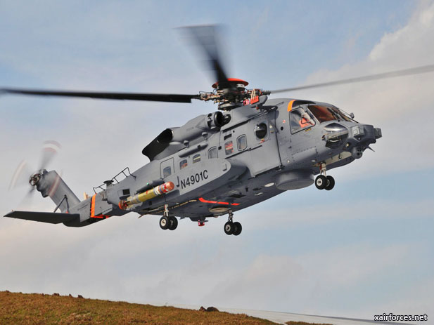 Canadian Forces Receives 2 Interim Maritime Helicopter Project