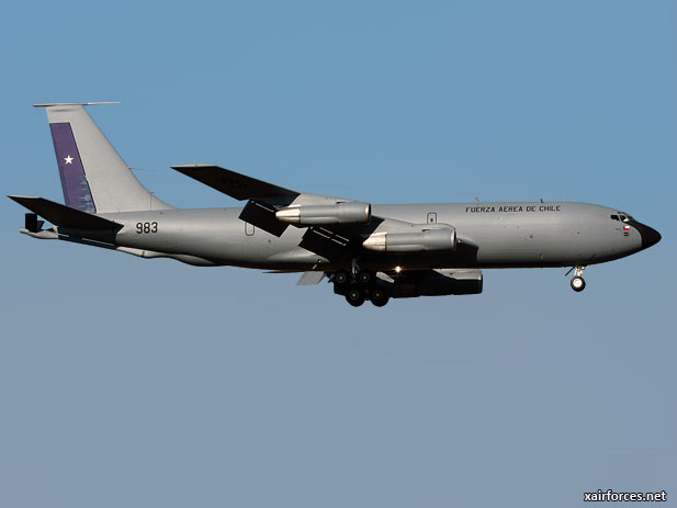 Boeing completes Chilean KC-135E maintenance 