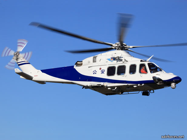 Beijing Municipal Public Security Bureau Orders Two AW139s