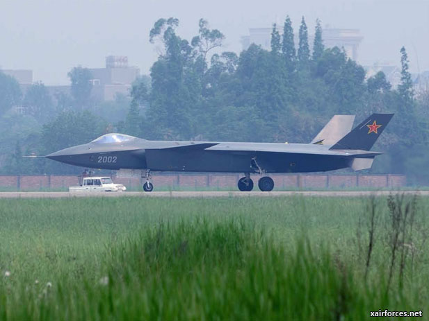 Second J-20 Prototype Flies at Chengdu 