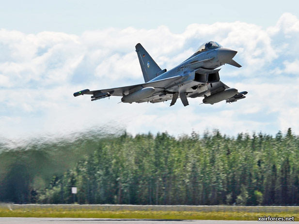 German Air Force Brings Eurofighter, Skills To Eielson AFB