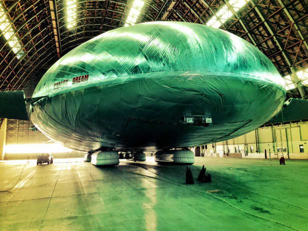 Not a Blimp, Not a Plane: The Gigantic Aeroscraft Is Ready, and Its Awesome