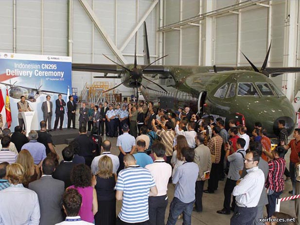 Indonesia takes delivery of new CN295 aircraft
