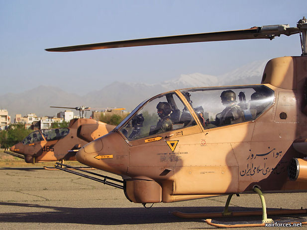 Iranian Army to begin operational trials of indigenously upgraded AH-1 Cobra