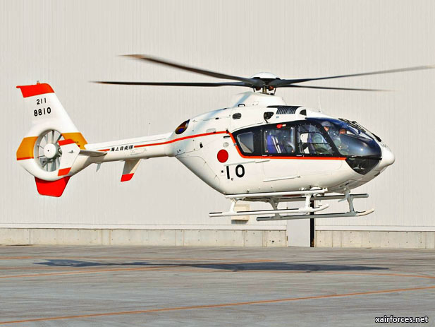 Eurocopter delivers 10th EC135 Training Helicopter to Japan Maritime Self Defense Force
