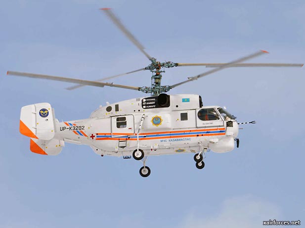 Kazakh Rescue Agency Receives KA-32A11BC Heicopter