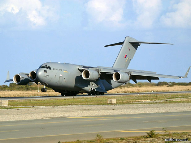 Boeing Delivers UK Royal Air Force's 8th C-17 Globemaster III