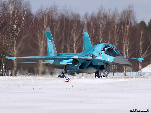 Russia to enlarge output of Sukhoi Su-34 bombers in 2013