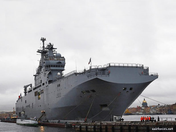 Russias second Mistral-class, amphibious assault ship