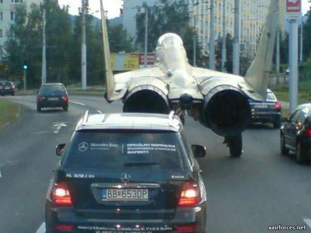 Meanwhile in Slovakia: MiG-29 Commute