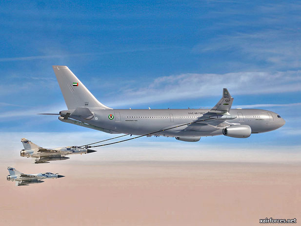 Airbus Delivers First of Three A330 Tankers to UAE