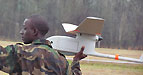 Ugandans train on Raven unmanned aircraft system