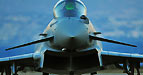 Leonardos BriteCloud decoy flies toward service on RAF Typhoons