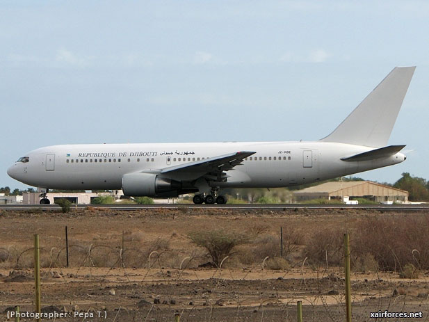 Djibouti Air Force Boeing 767-216ER - Djiboutian Air Force • Force ...