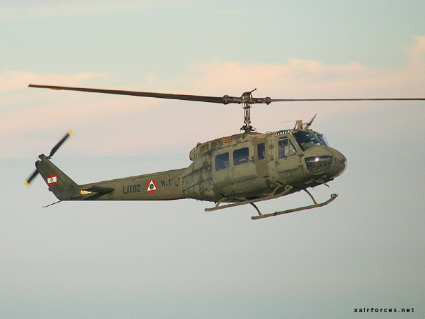 Lebanese AB-212, UH-1N Huey 