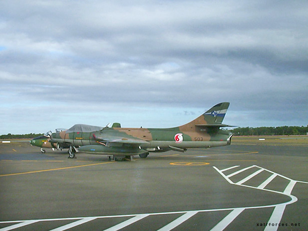 RSiAF Hawker Hunter FGA-74S