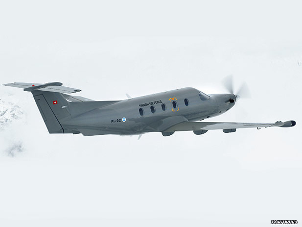 Handover of the first PC-12 NG to the Finnish Air Force