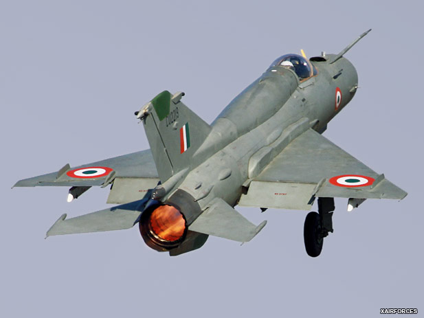 MiG-21 crashes in Punjab, pilot ejects