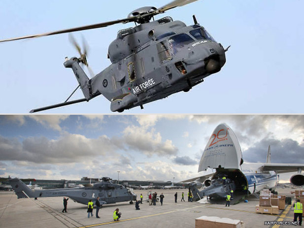 NEW ZEALAND RECEIVES ITS FIRST NH90 HELICOPTERS