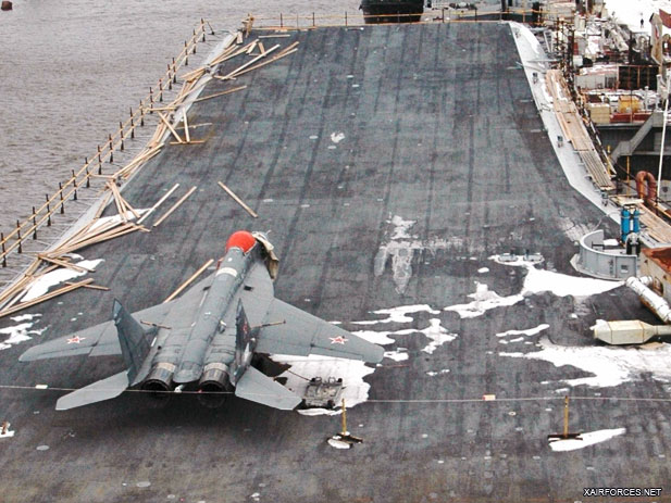 Indias Ex-Russian Aircraft Carrier Finally Nearing Sea Trials