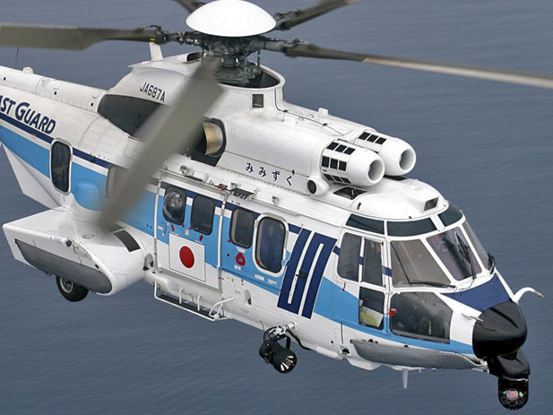 Japanese new EC225 for the use of earthquake and tsunami