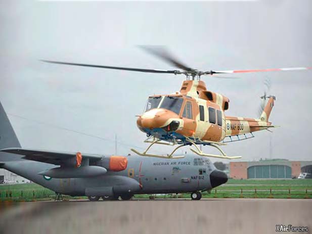 New Nigerian Air Force Bell 412EP inducted