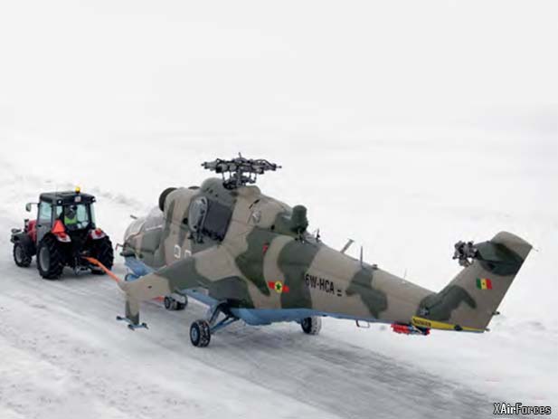 Three ex-Slovak Mi-24s for Senegal Air Force