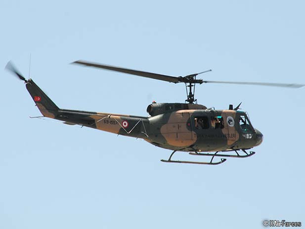 Turkish Army Aviation UH-1H Iroquois crash 