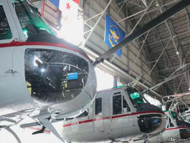 Panama receives six UH-1H Huey II helicopters