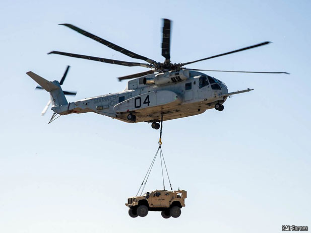 Sikorsky Receives Contract To Build 12 CH-53K for USMC