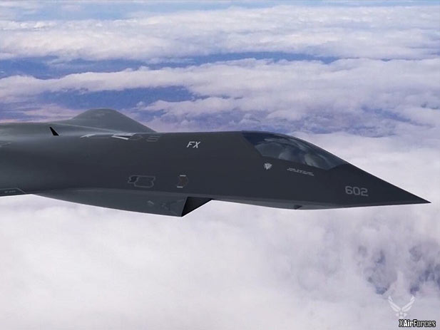 US Air Force Prototypes 6th-Gen Future Stealth Fighters